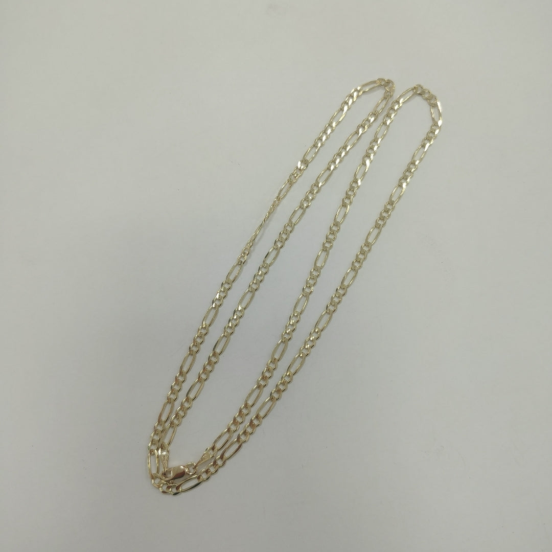 CADENAS 3X1 ORO 14K 60 CM 8.9 GR (NUEVO)