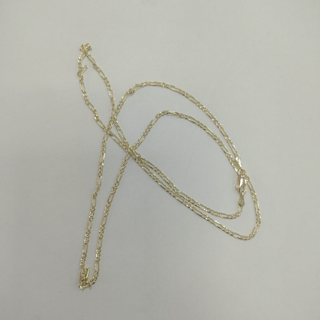 CADENAS 3X1 ORO 14K 55 CM 4 GR (NUEVO)