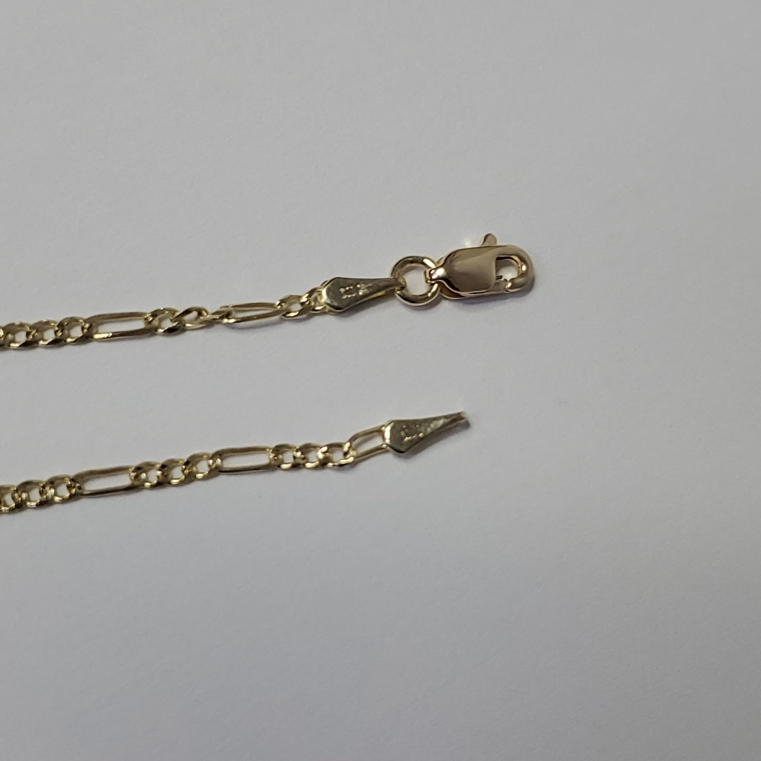 PULSERAS 3X1 ORO 14K 18 CM 1.5 GR (NUEVO)