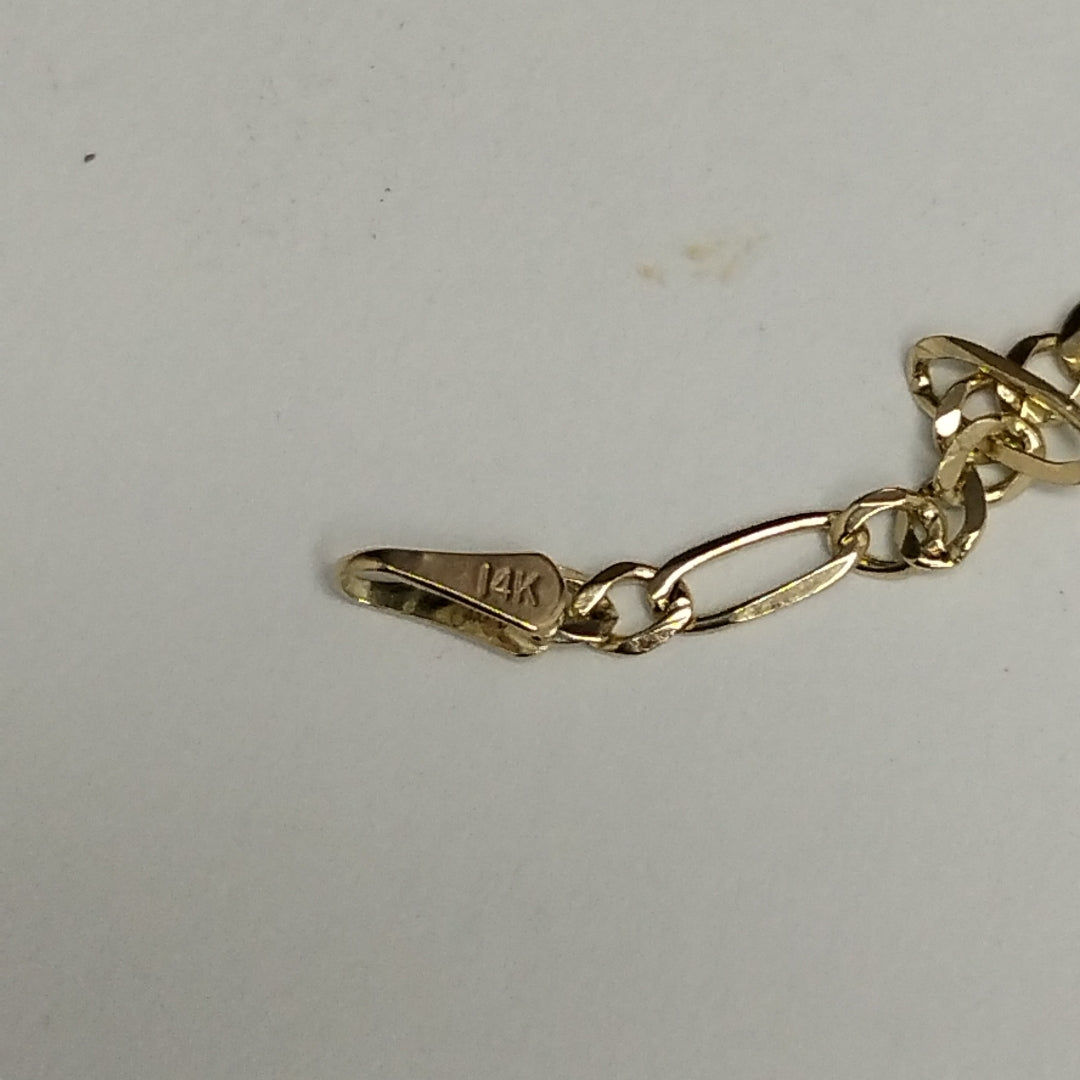 PULSERAS 3X1 ORO 14K 21 CM 2.1 GR (NUEVO)