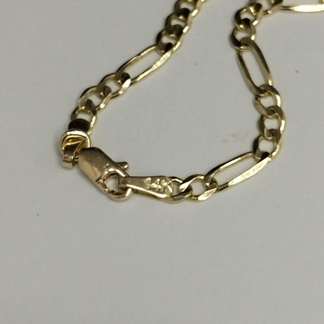 PULSERAS 3X1 ORO 14K 18 CM 2.7 GR (NUEVO)