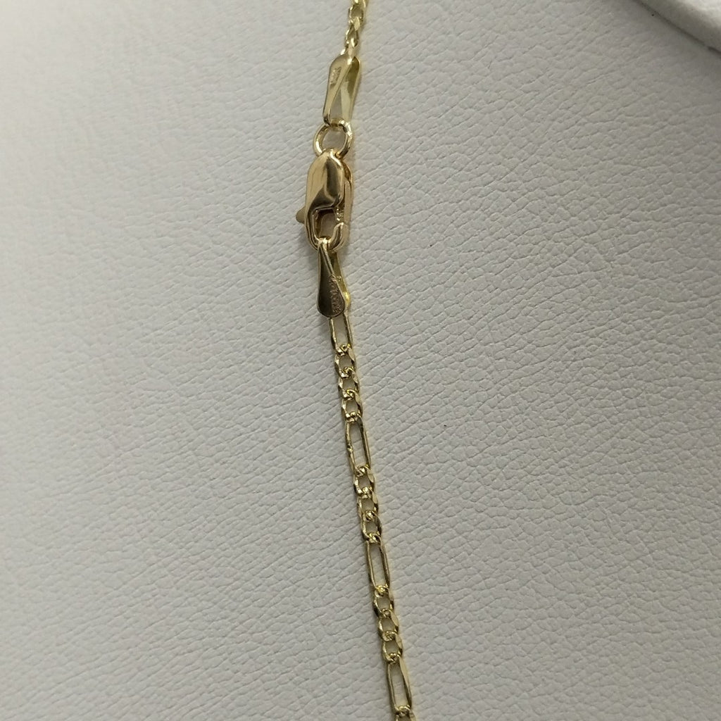 CADENAS 3X1 ORO 14K 55 CM 3.7 GR (NUEVO)