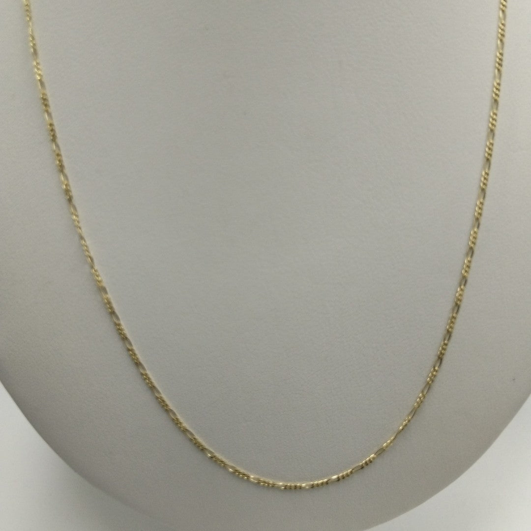 CADENAS TEJIDO 3X1 ORO 14K 55 CM 2.6 GR (NUEVO)