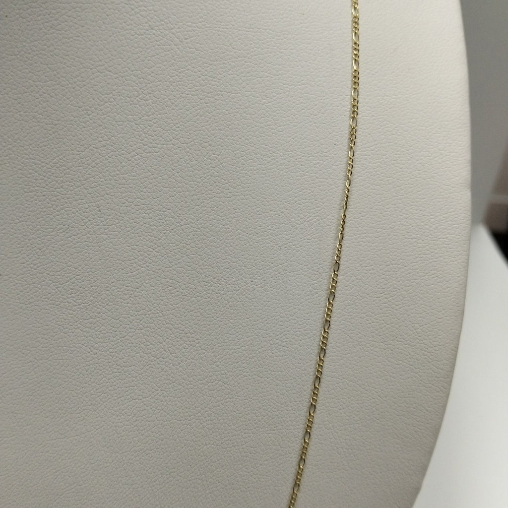 CADENAS TEJIDO 3X1 ORO 10K 60 CM 1.6 GR (NUEVO)