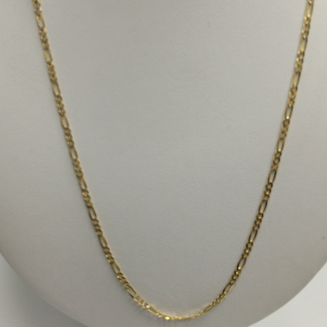 CADENAS TEJIDO 3X1 ORO 14K 55 CM 4.8 GR (NUEVO)