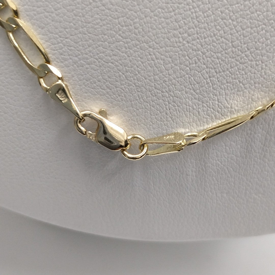 CADENAS 1X1 ORO 14K 55 CM 7.4 GR (NUEVO)