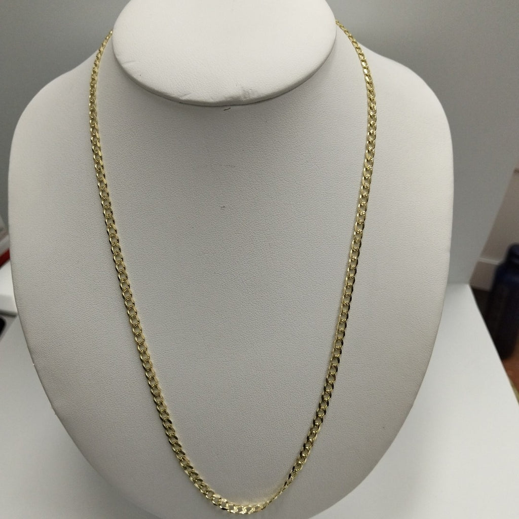 CADENAS BARBADA ORO 14K 55 CM 13 GR (NUEVO)