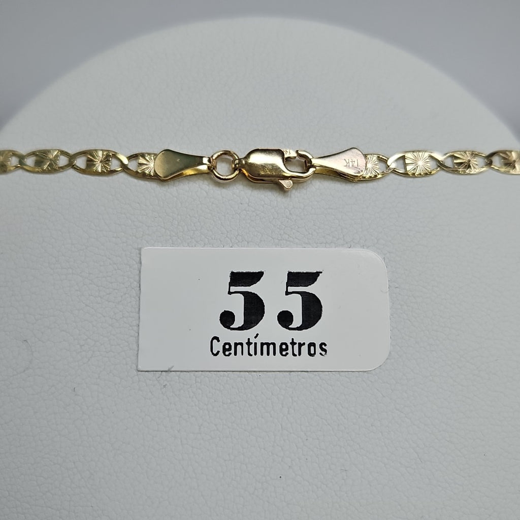 CADENAS GUCHI ORO 14K 55 CM 7 GR (NUEVO)