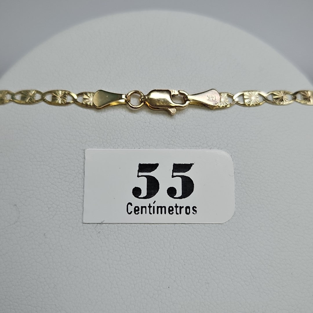 CADENAS GUCHI ORO 14K 55 CM 7 GR (NUEVO)
