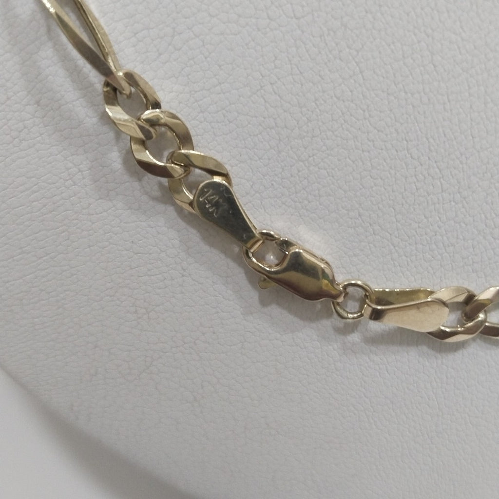 CADENAS 3X1 ORO 14K 55 CM 18 GR (NUEVO)
