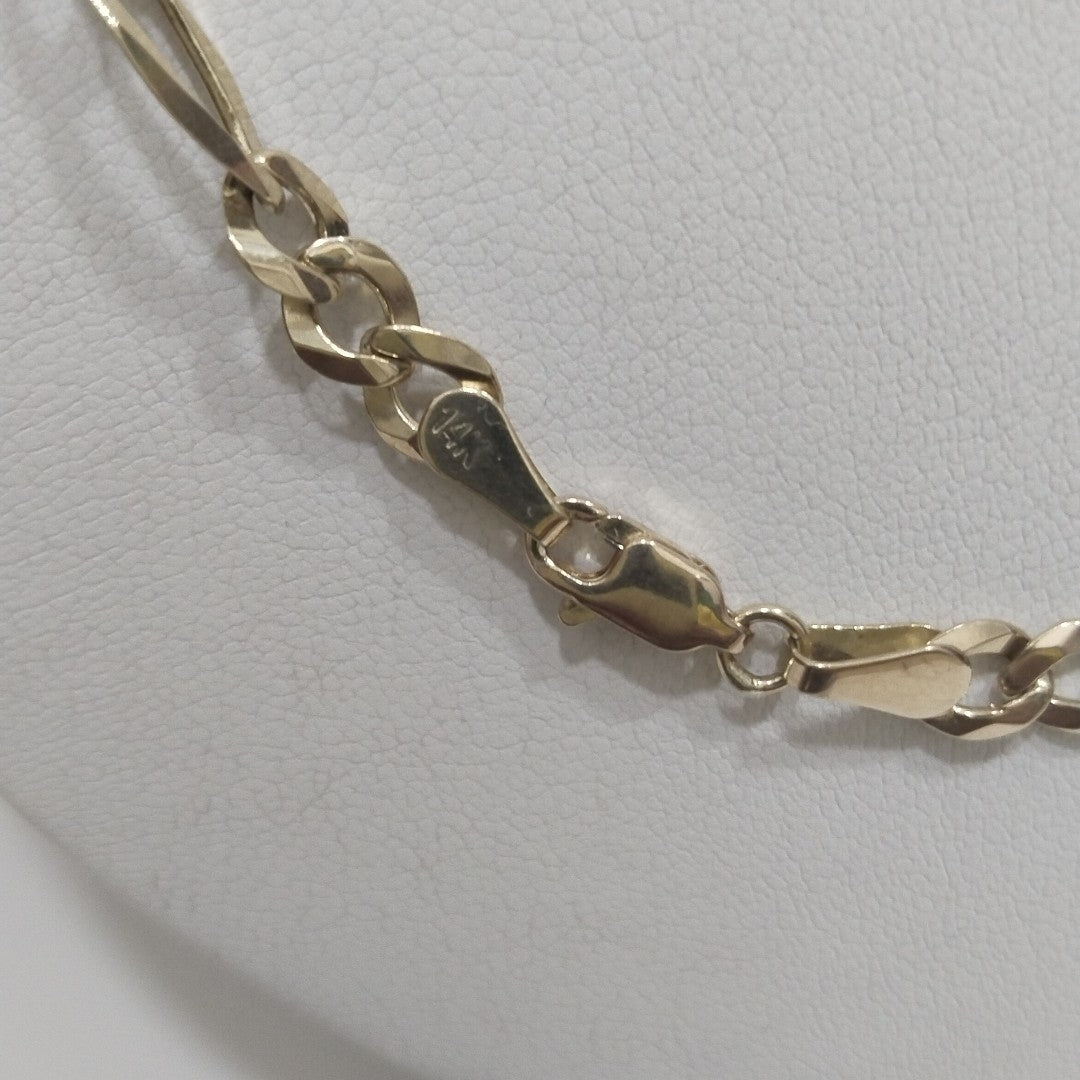 CADENAS 3X1 ORO 14K 55 CM 18 GR (NUEVO)