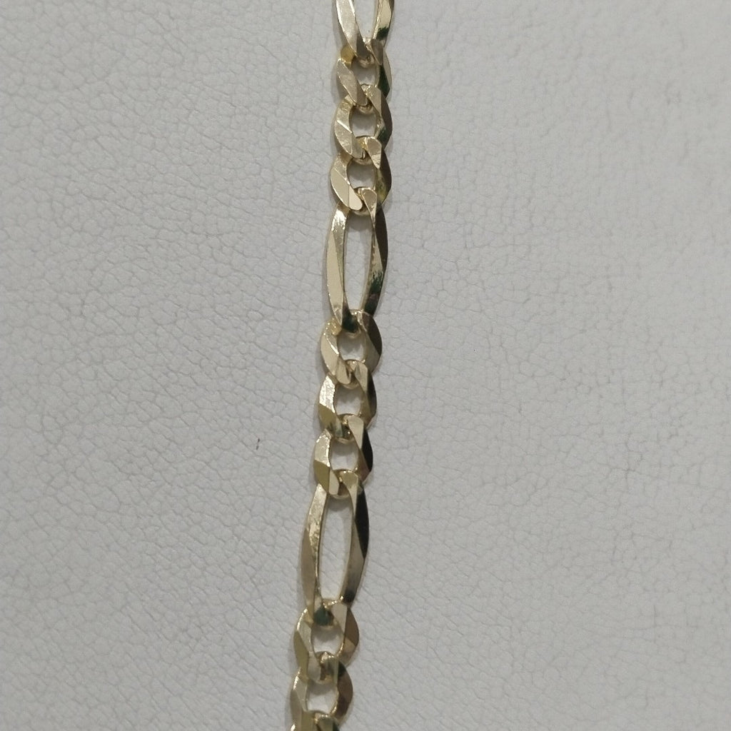 CADENAS TEJIDO 3X1 ORO 14K 60 CM 13.6 GR (NUEVO)
