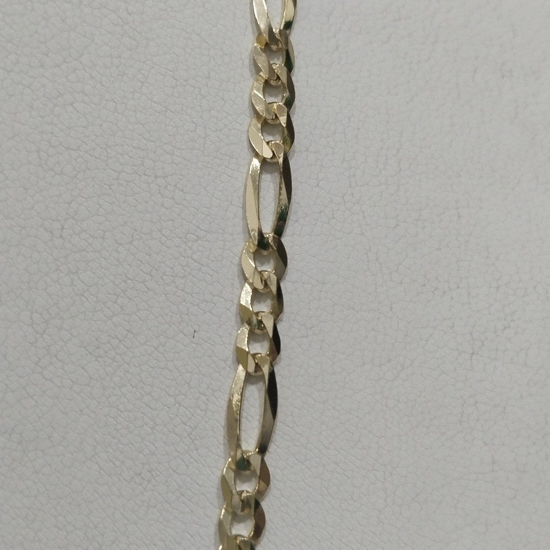 CADENAS TEJIDO 3X1 ORO 14K 60 CM 13.6 GR (NUEVO)