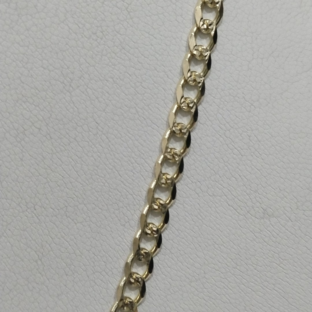 CADENAS BARBADA ORO 14K 55 CM 13 GR (NUEVO)