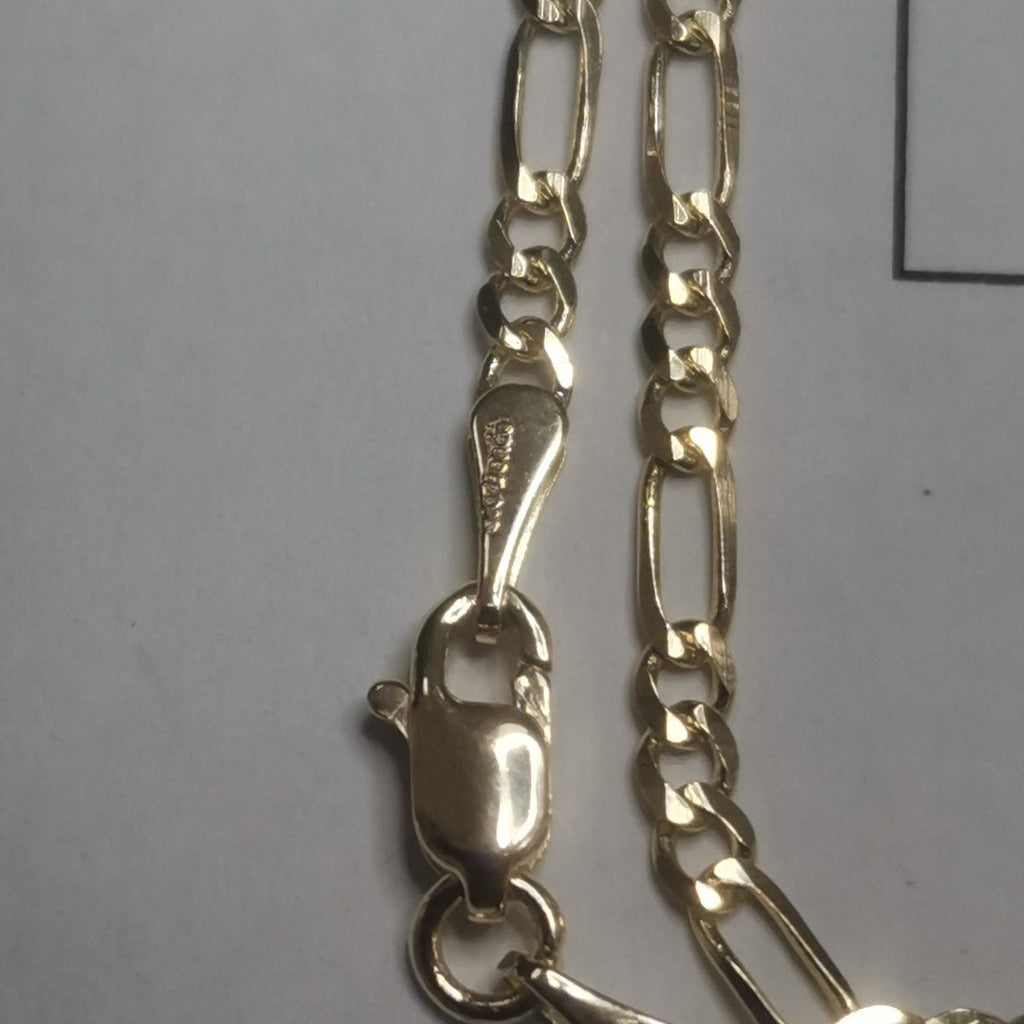 CADENAS 3X1 ORO 14K 55 CM 5 GR (NUEVO)