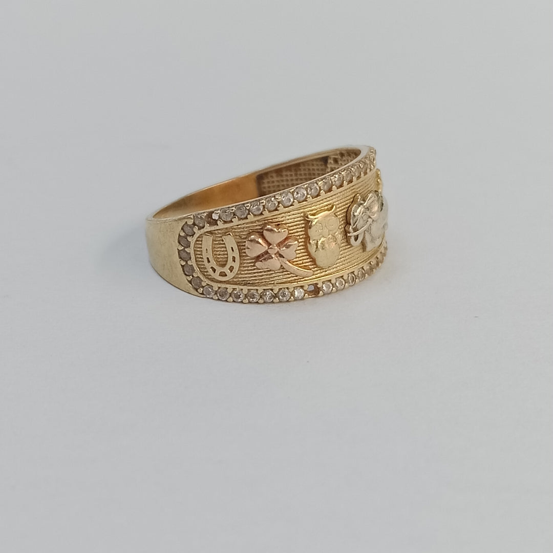 ANILLITO ORO 14 K 3.3 GRMS (SEMINUEVO)