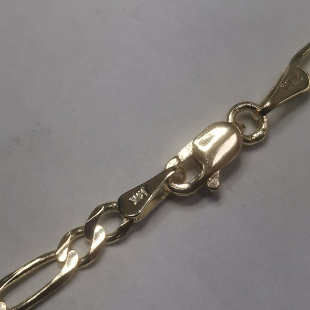 CADENAS 3X1 ORO 14K 60 CM 8.9 GR (NUEVO)