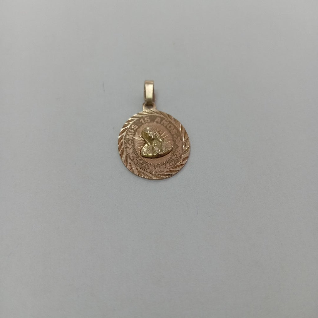 MEDALLA PERSONAL ORO 10 K 2,20 GRMS (SEMINUEVO)