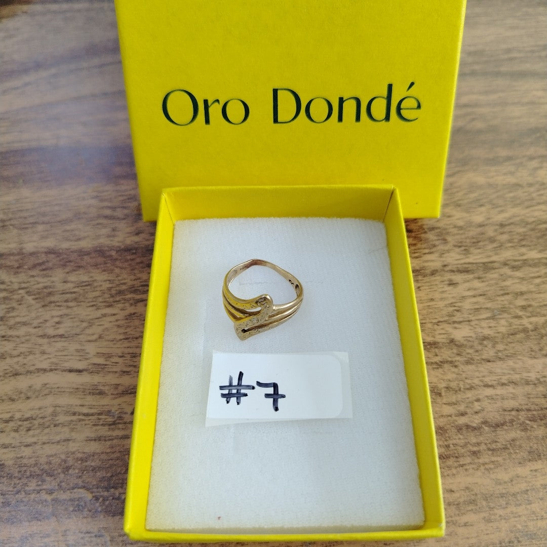 ANILLITO ORO 10 K 2.9 GRMS (SEMINUEVO)