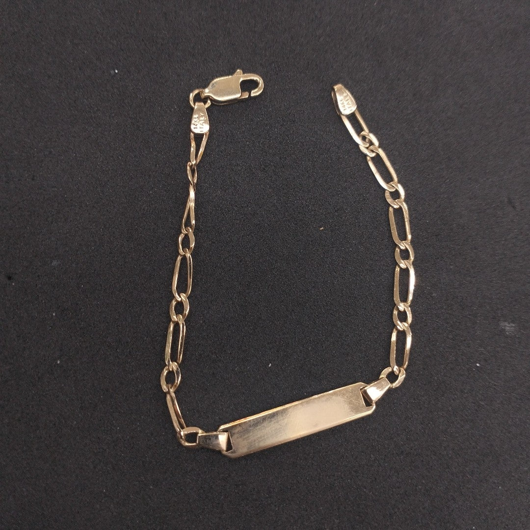 ESCLAVA ORO 14 K 2,80 GRMS (SEMINUEVO)
