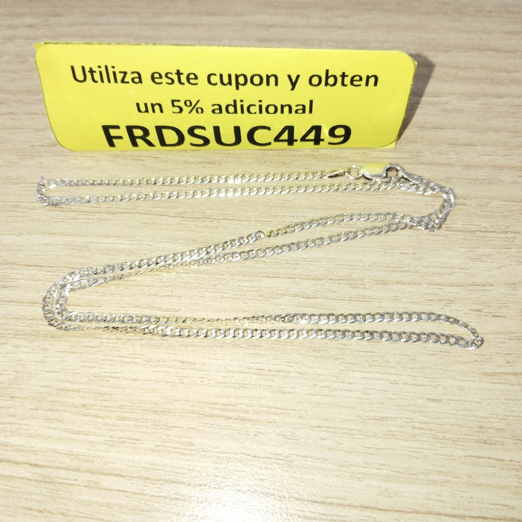 CADENA PLATA 3.6 GRMS (SEMINUEVO)