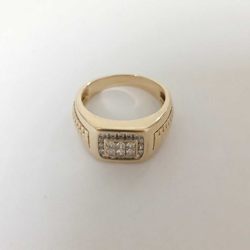 ANILLO ORO 14 K 8.8 GRMS (SEMINUEVO)