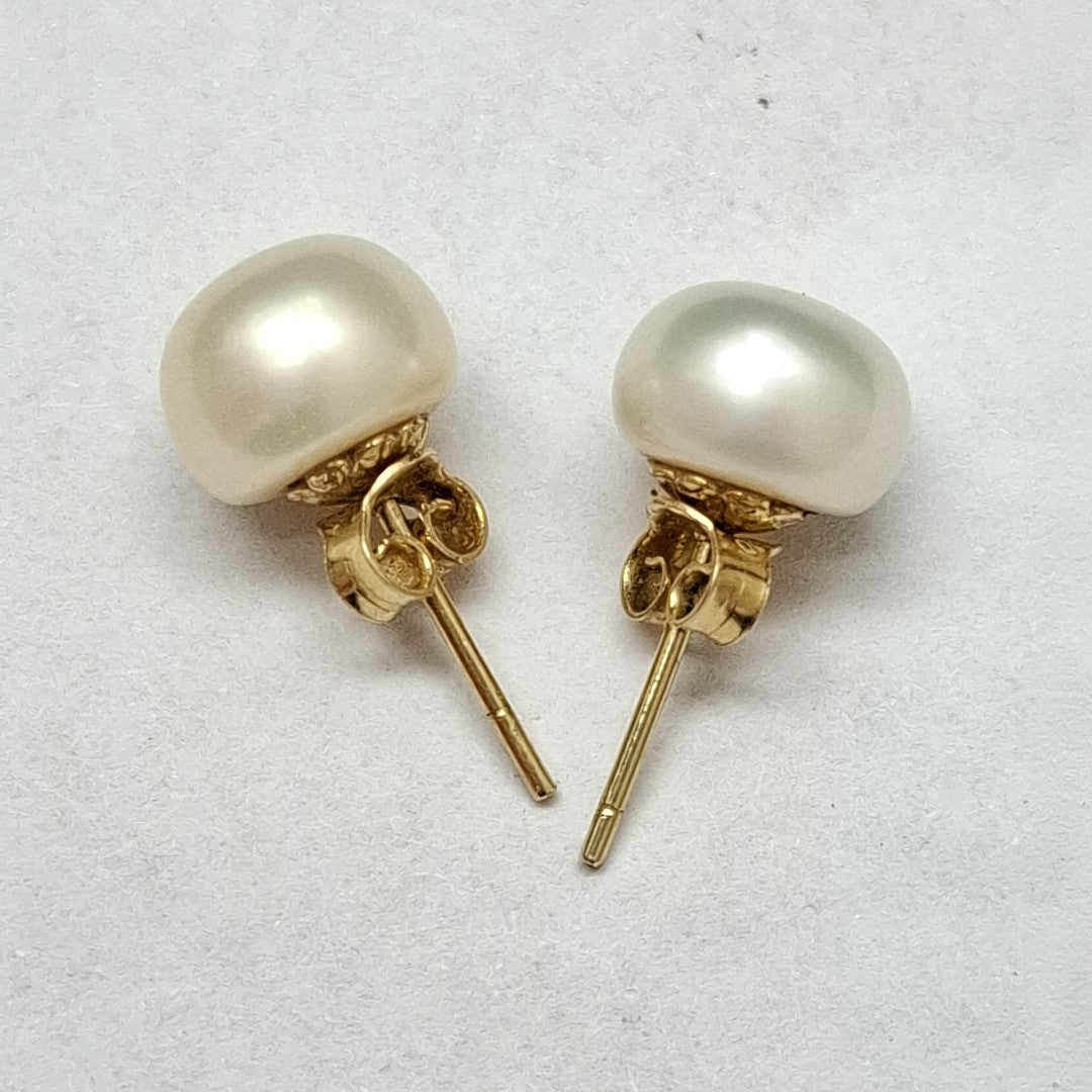 BROQUELES PAR ORO 14 K 2,50 GRMS (SEMINUEVO)