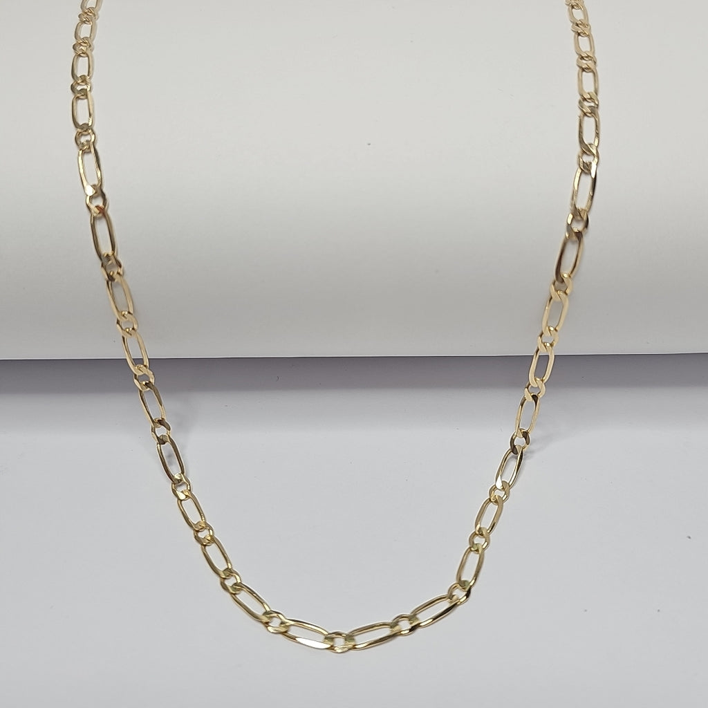 CADENAS 1X1 ORO 14K 55 CM 7.4 GR (NUEVO)