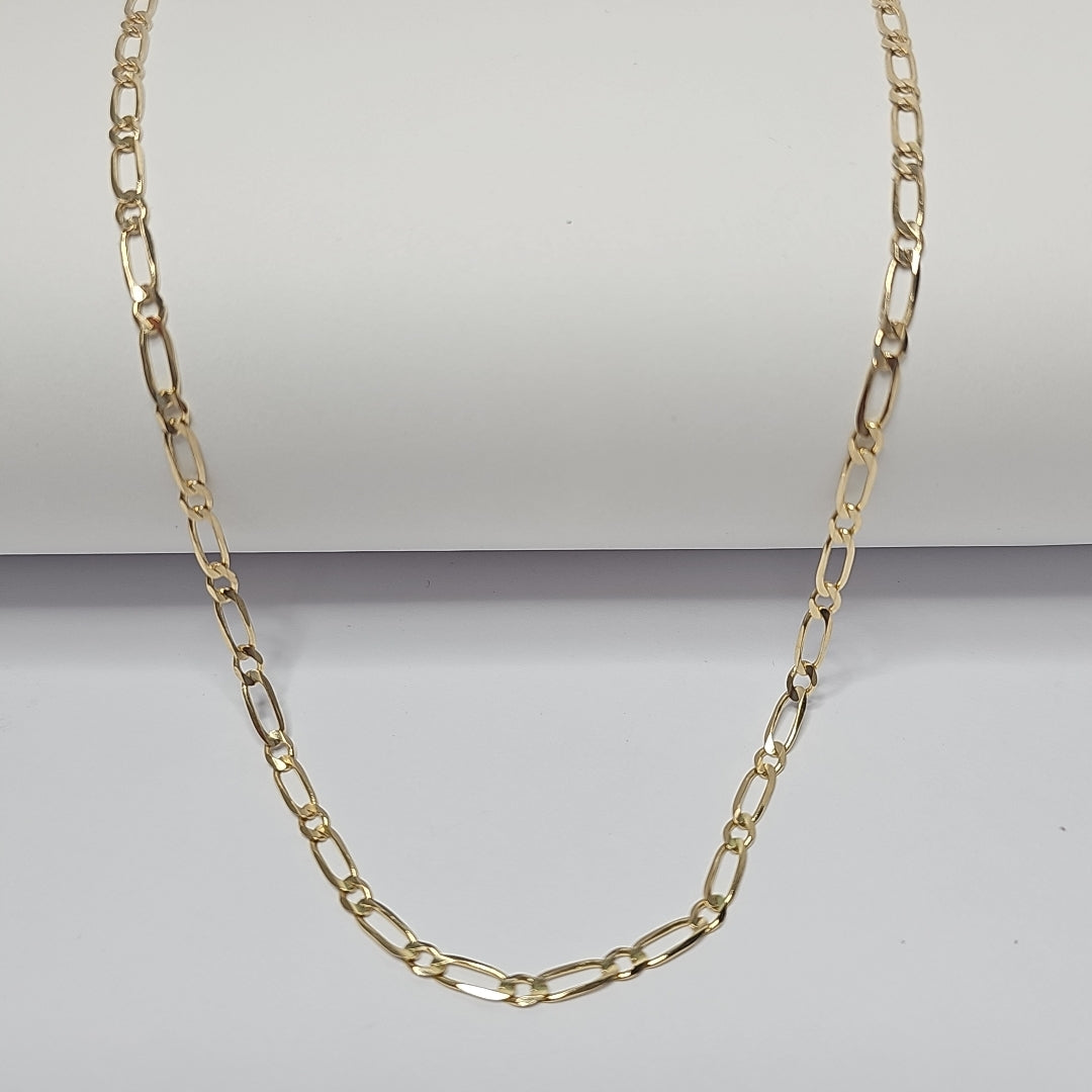 CADENAS 1X1 ORO 14K 55 CM 7.4 GR (NUEVO)