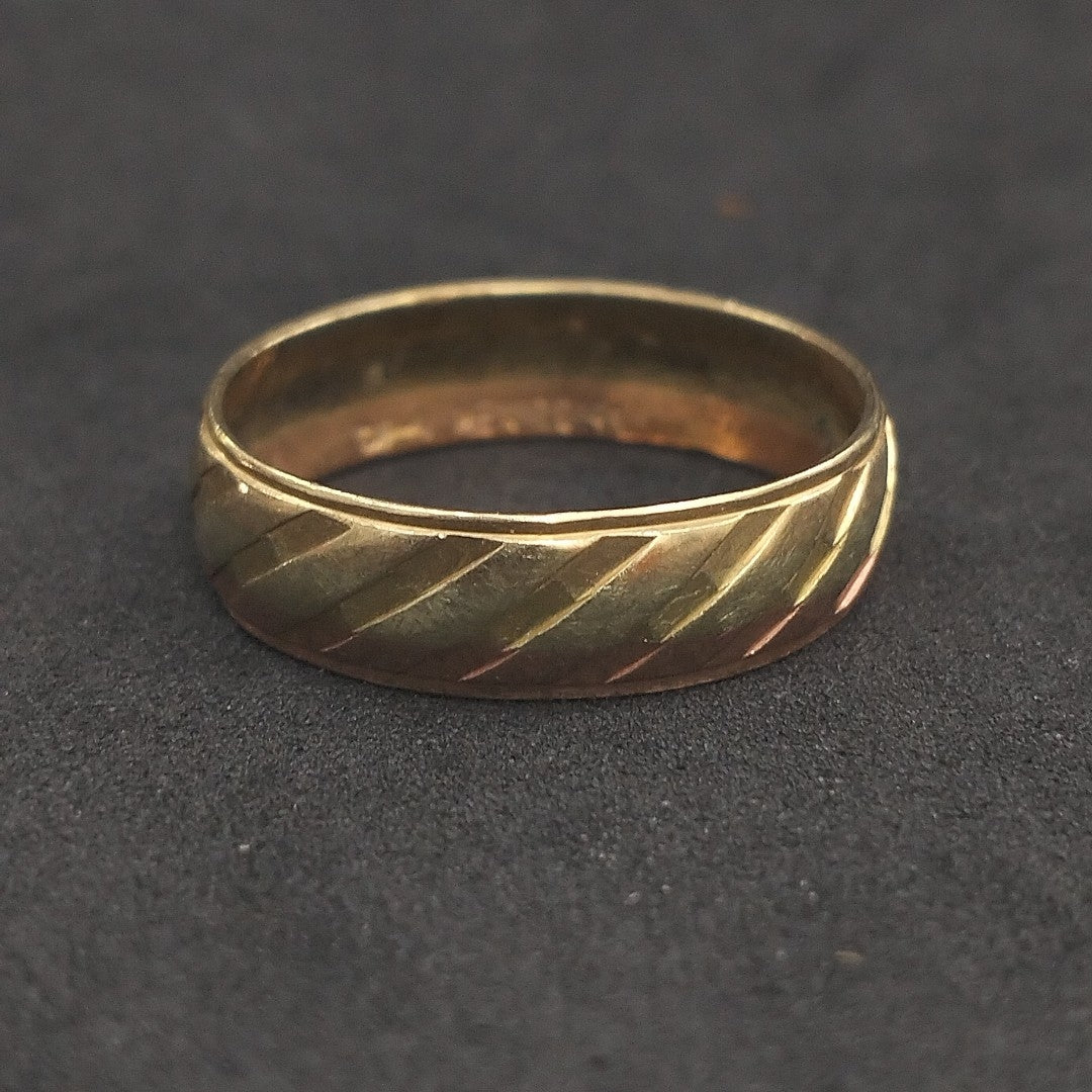 ARGOLLA ORO COMBINADO 14 K 3.1 GRMS (SEMINUEVO)