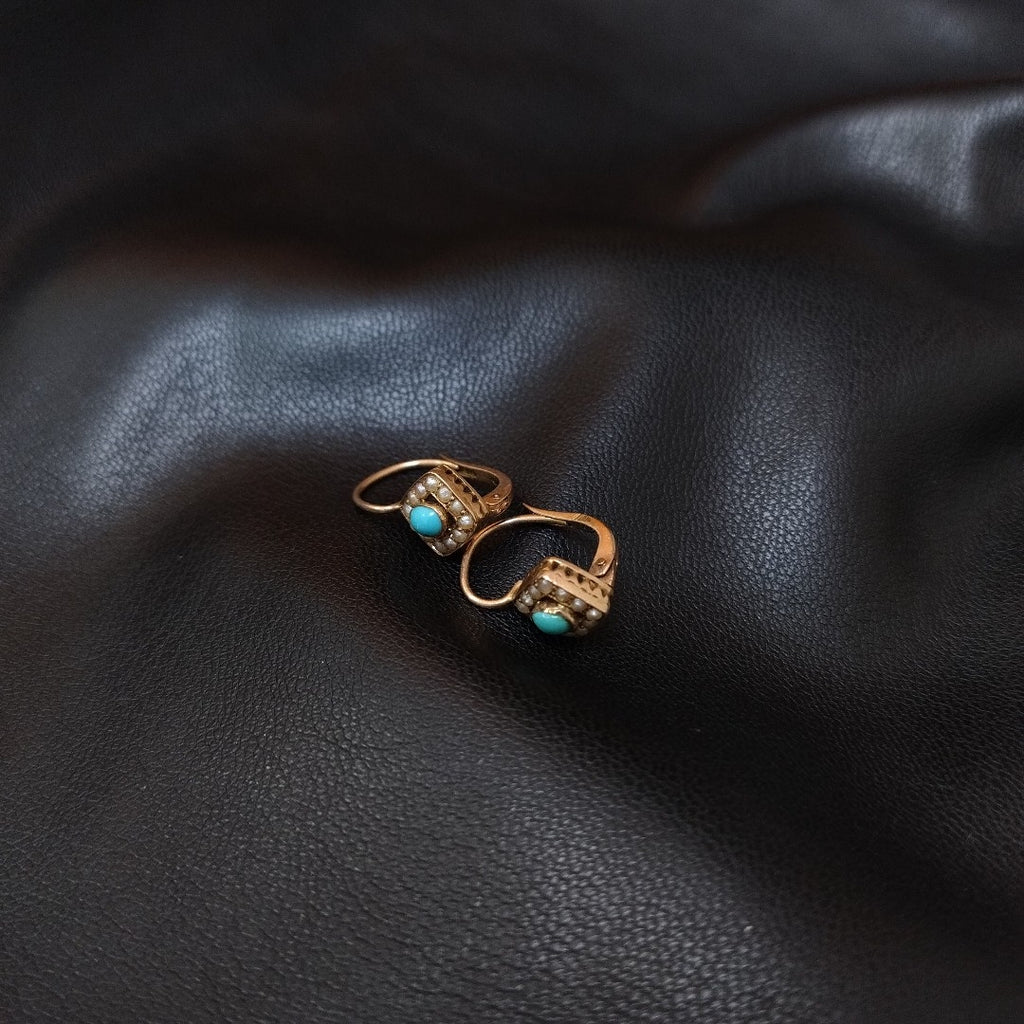 ARETES PAR ORO 14 K 1,80 GRMS (SEMINUEVO)