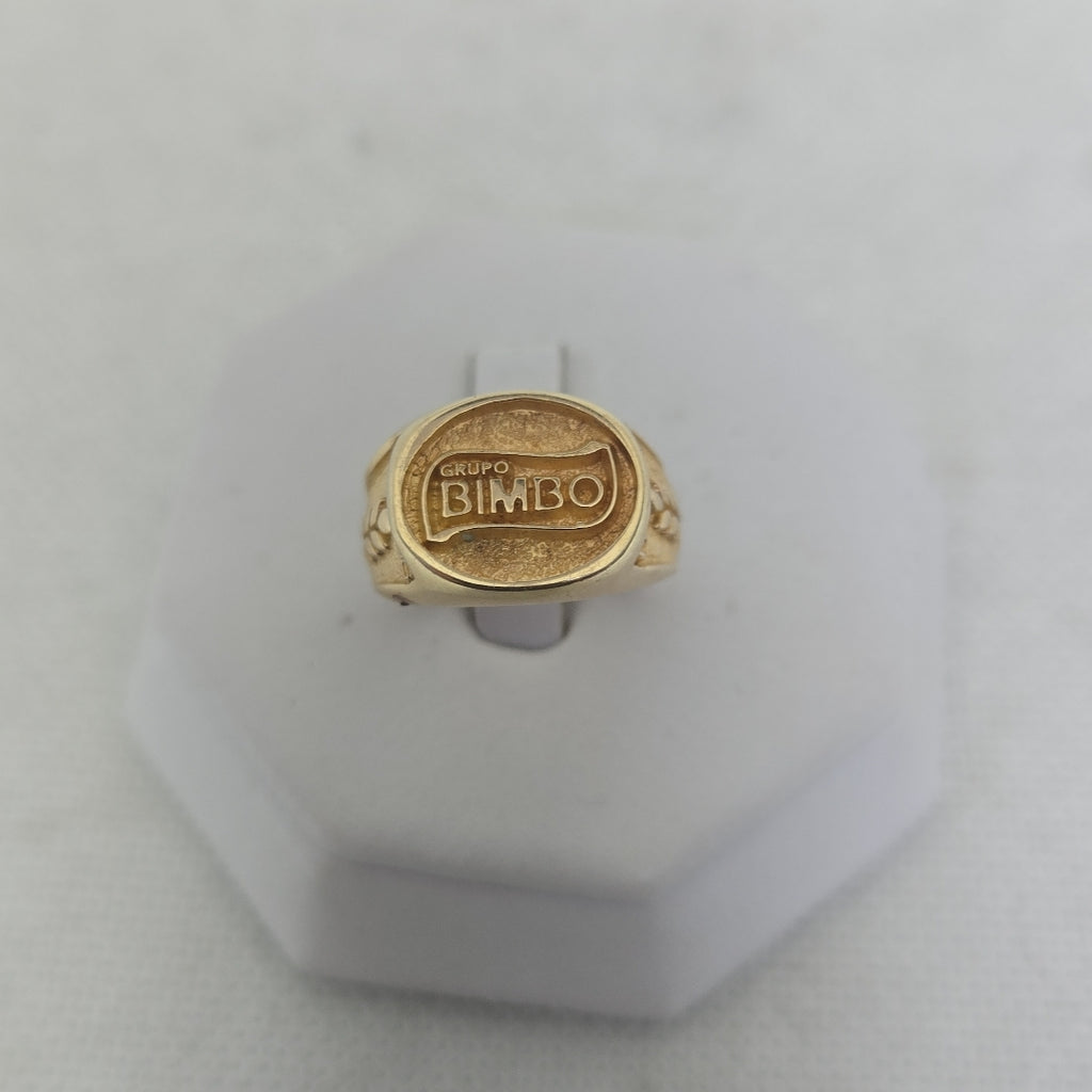 ANILLO CONMEMORATIVO ORO 14 K 8.8 GRMS (SEMINUEVO)