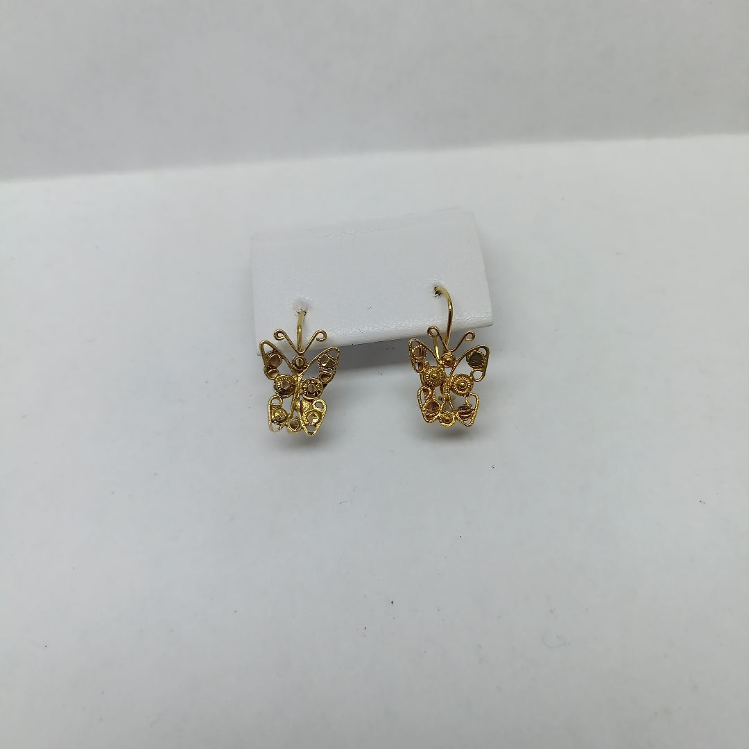 ARETES PAR ORO 8 K 1,40 GRMS (SEMINUEVO)