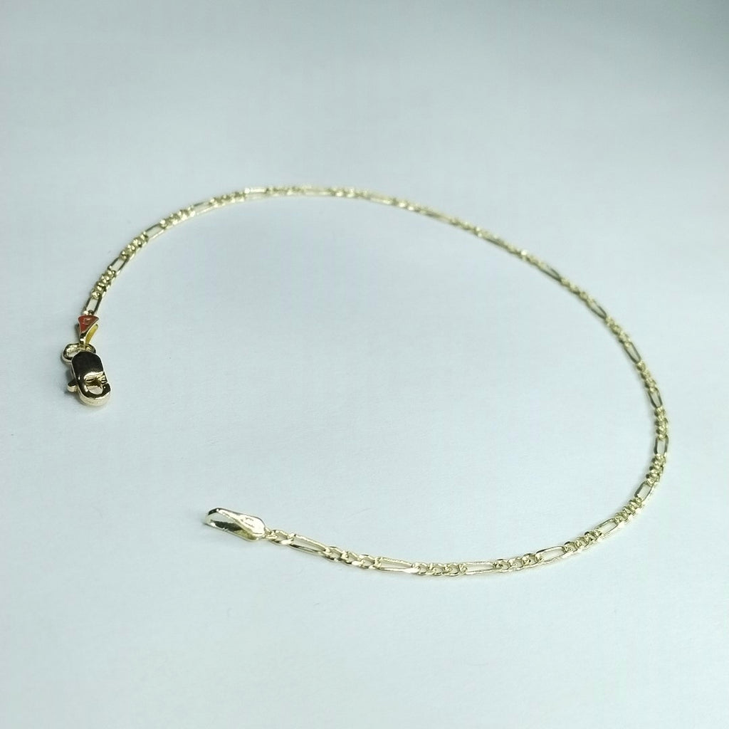 PULSERA 3X1 ORO 14K 21 CM 1.7 GR (NUEVO)