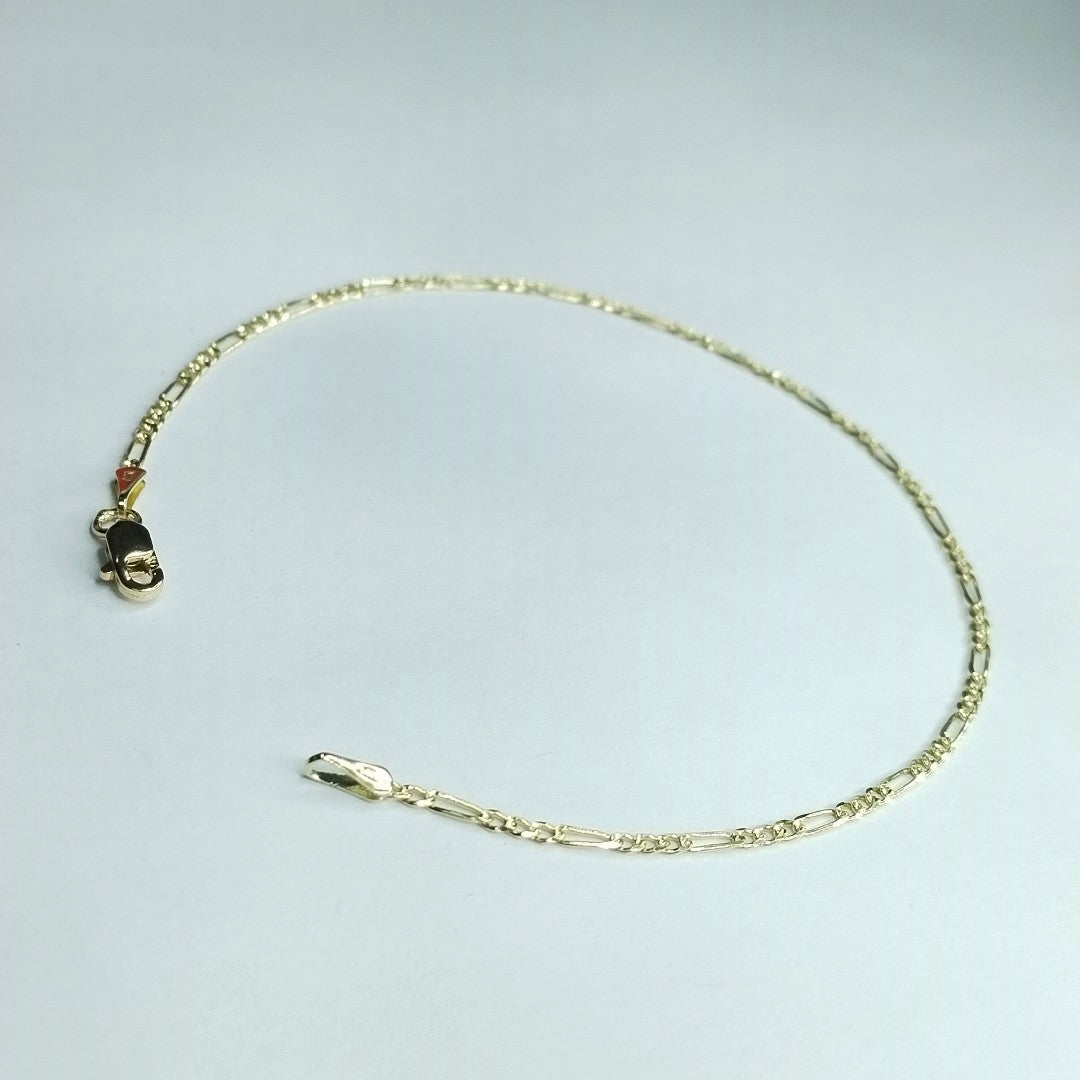 PULSERA 3X1 ORO 14K 21 CM 1.7 GR (NUEVO)