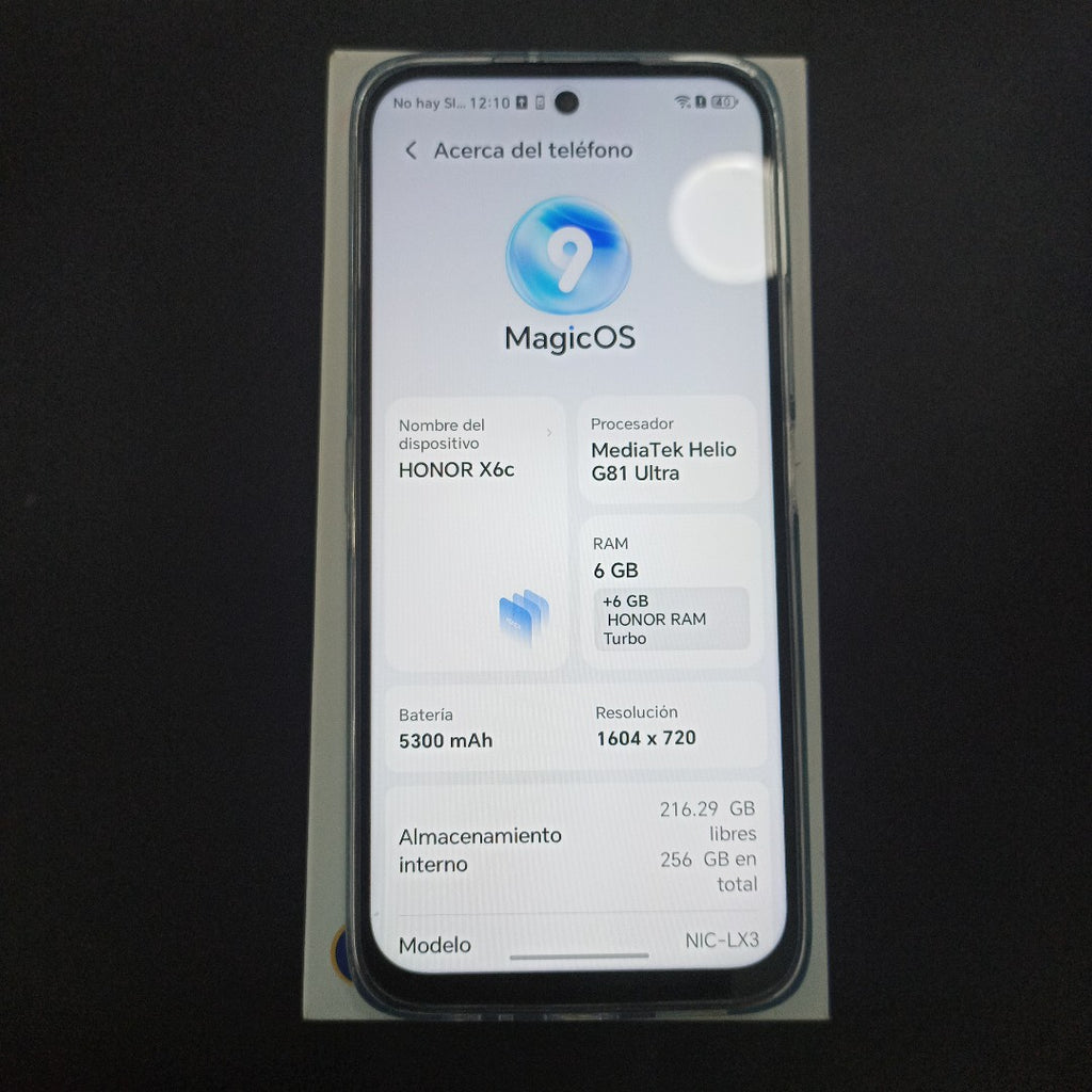 CELULAR HONOR X6C NIC-LX3 (2025) 256 GB 6 GB RAM