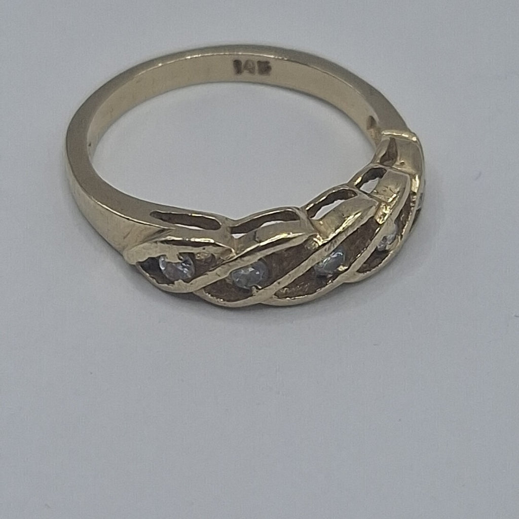 ANILLO ORO 14 K 3,00 GRMS (SEMINUEVO)