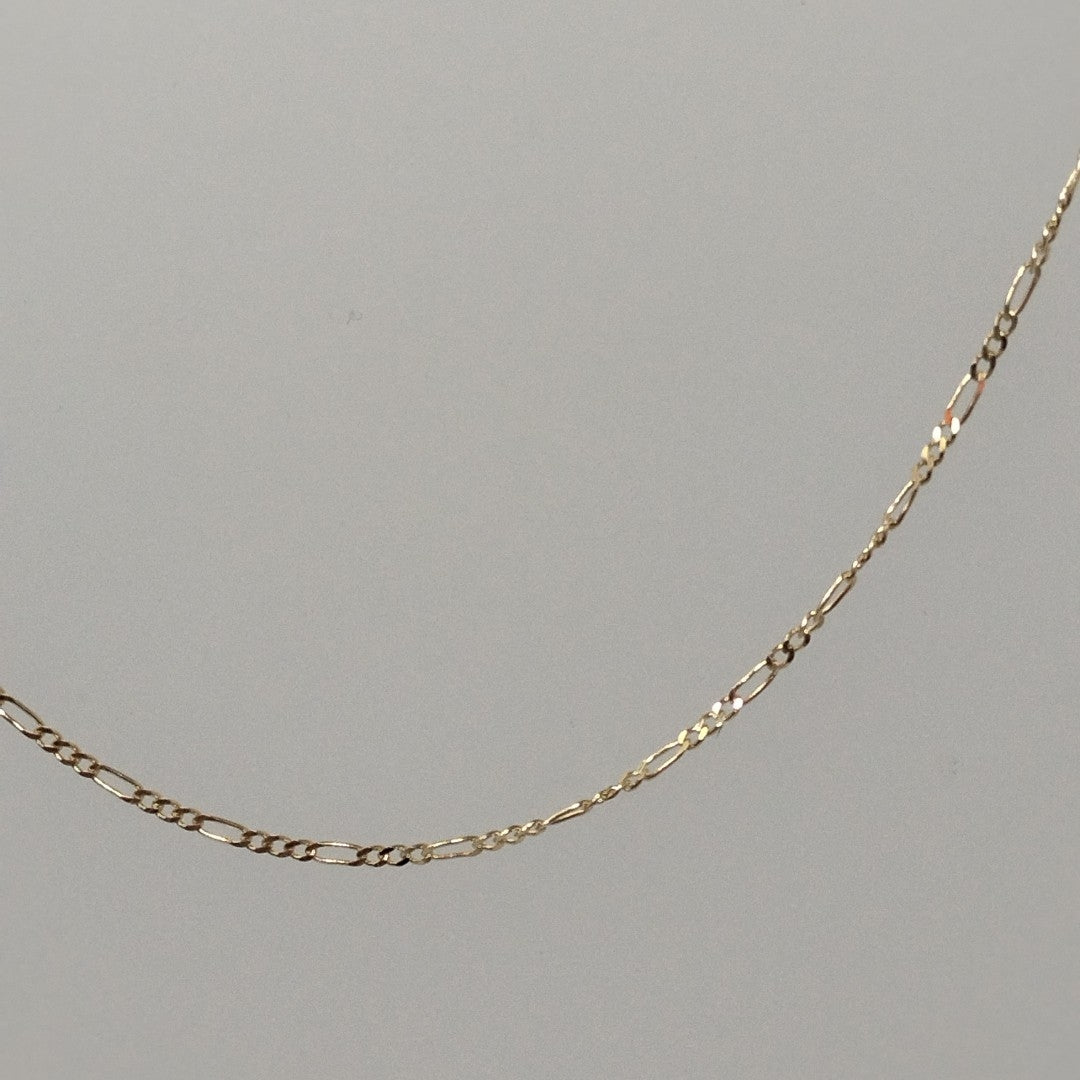 CADENAS TEJIDO 3X1 ORO 14K 55 CM 2.4 GR (NUEVO)