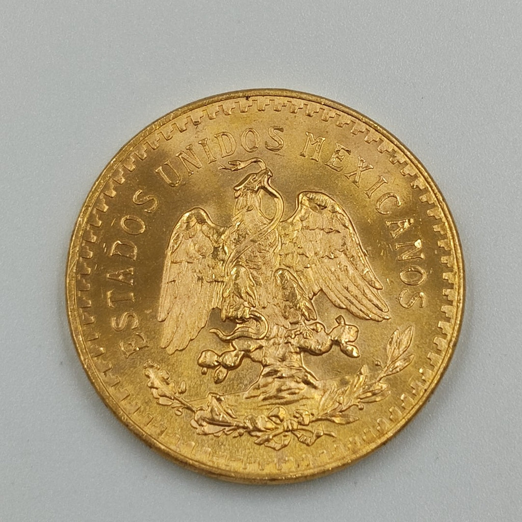 K1 41,60 GRMS 21 K IDENTIFICACIÓN MONEDA NOMINATIVA MONEDAS PESOS 50 PESOS (SEMINUEVO)
