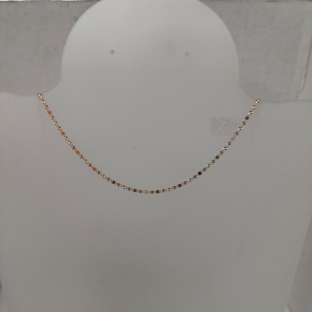 CADENAS TEJIDO GUCHI ORO 10K 55 CM 1.7 GR (NUEVO)