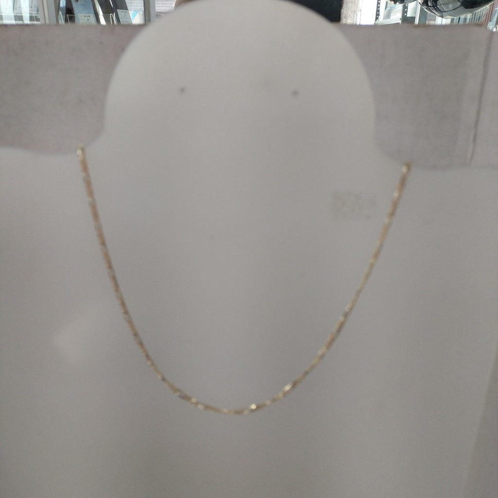 CADENAS TEJIDO 3X1 ORO 10K 55 CM 3.2 GR (NUEVO)