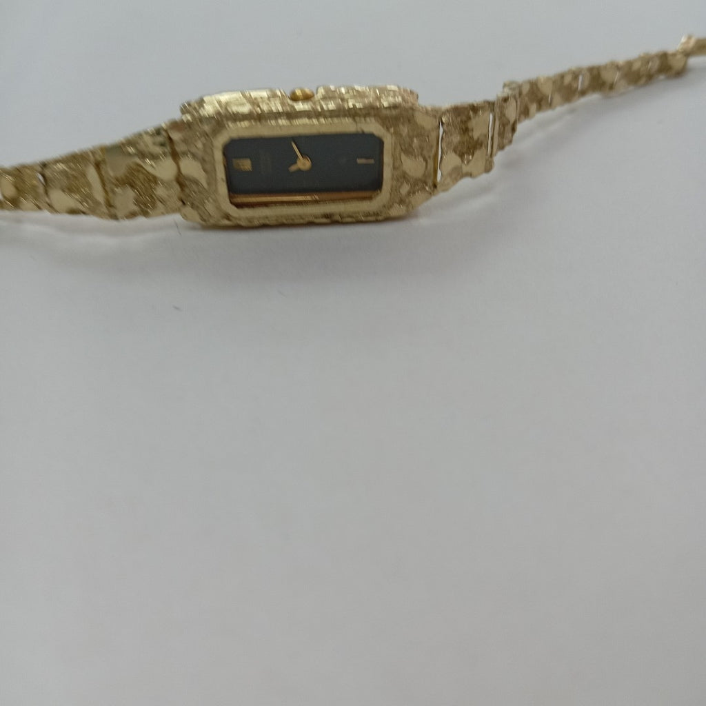 RELOJ CAJA ACERO PULSO ORO ORO 10 K 19.6 GRMS (SEMINUEVO)