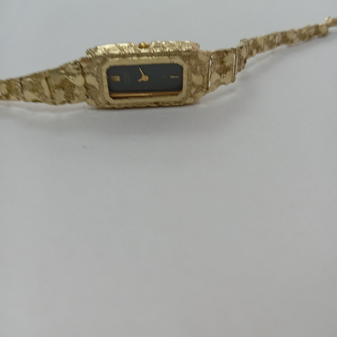 RELOJ CAJA ACERO PULSO ORO ORO 10 K 19.6 GRMS (SEMINUEVO)