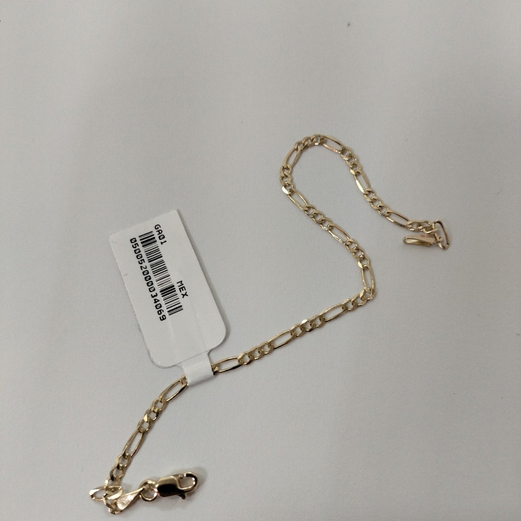 PULSERAS 3X1 ORO 14K 18 CM 1.8 GR (NUEVO)