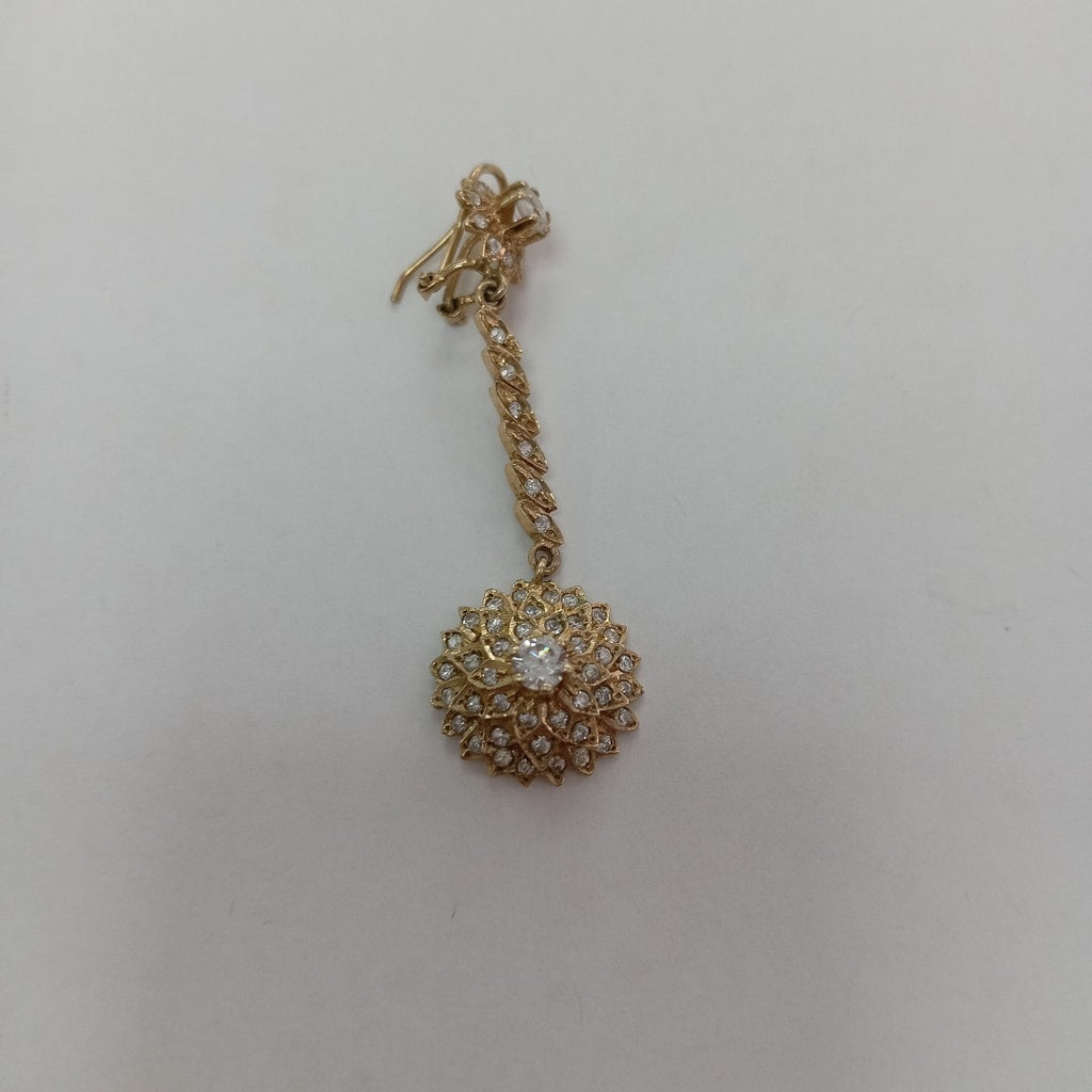 ARETES PAR ORO 14 K 7.1 GRMS (SEMINUEVO)