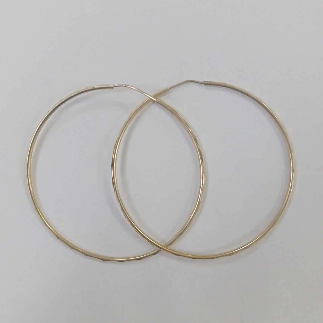 ARRACADAS PAR ORO 14 K 4.8 GRMS (SEMINUEVO)