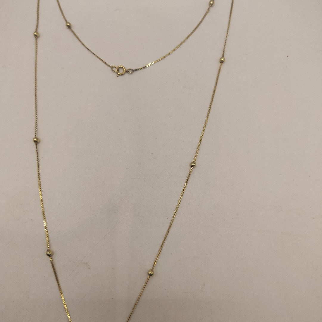 CADENA ORO 14 K 3,20 GRMS (SEMINUEVO)