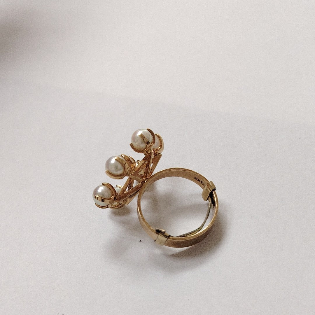 ANILLO ORO 14 K 6.3 GRMS (SEMINUEVO)