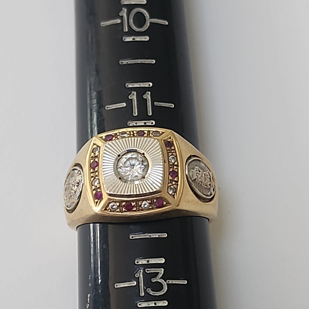 ANILLO ORO 14 K 14,30 GRMS (SEMINUEVO)
