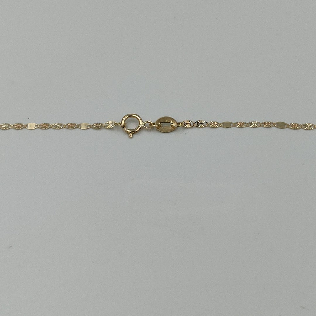 CADENAS TEJIDO GUCHI ORO 10K 55 CM 1.6 GR (NUEVO)